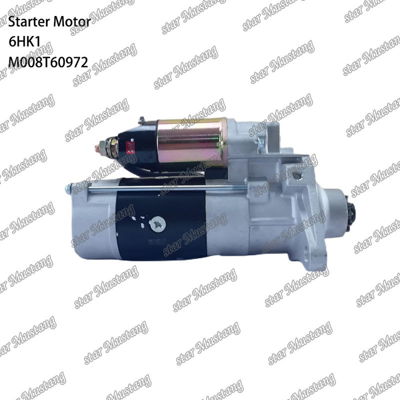 6HK1 Motor de arranque de motor 24V 5.0KW 11T M008T60972 898060-8540 Para piezas de repuesto del motor ISUZU
