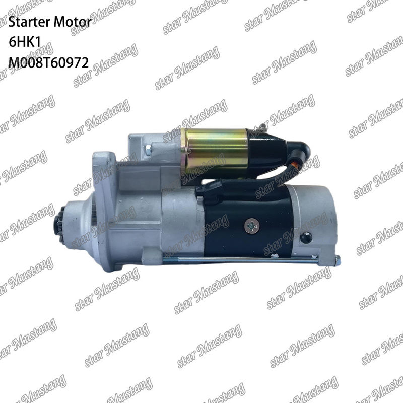 6HK1 Motor de arranque de motor 24V 5.0KW 11T M008T60972 898060-8540 Para piezas de repuesto del motor ISUZU