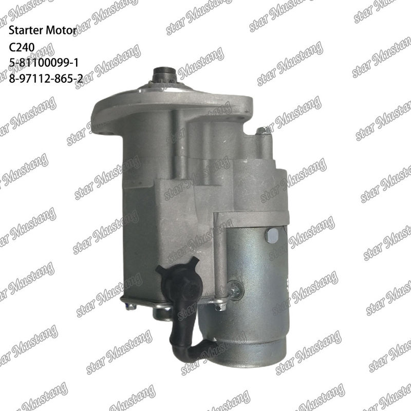 C240 Motor de arranque 9T 12V 5-81100099-1 8-97112-865-2 para repuestos de motores ISUZU