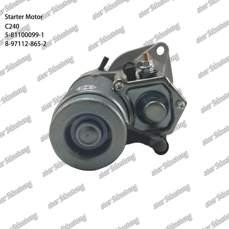 C240 Motor de arranque 9T 12V 5-81100099-1 8-97112-865-2 para repuestos de motores ISUZU