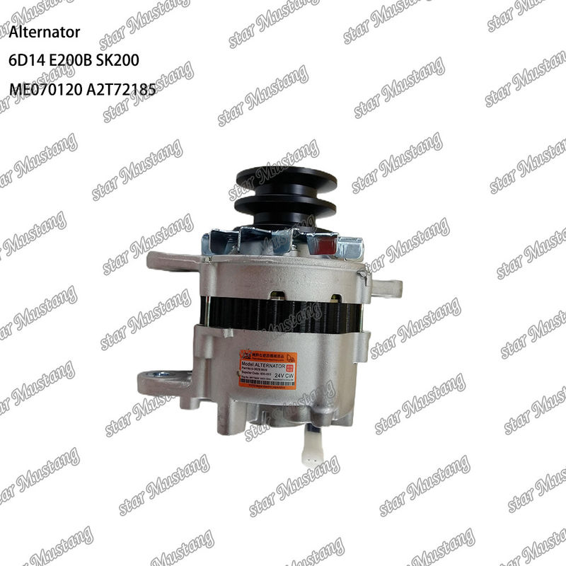 Alternador 6D14 E200B SK200 24V 35A ME070120 A2T70772 A2T72185 Adecuado para repuestos de motores Mitsubishi