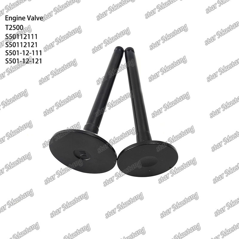 Válvula de estructura integral de stock original T2500 S50112111 S50112121 S501-12-111 S501-12-121 Parte del motor