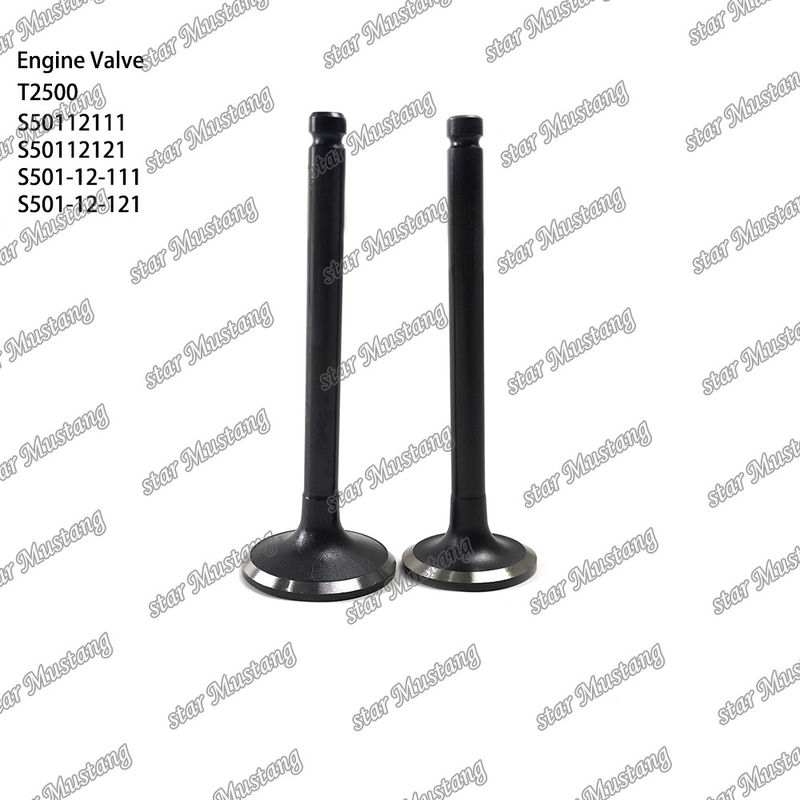 Válvula de estructura integral de stock original T2500 S50112111 S50112121 S501-12-111 S501-12-121 Parte del motor