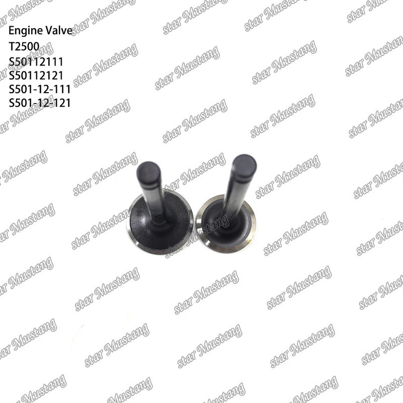 Válvula de estructura integral de stock original T2500 S50112111 S50112121 S501-12-111 S501-12-121 Parte del motor