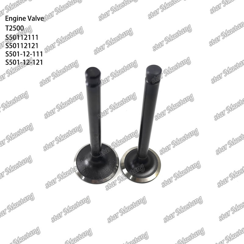 Válvula de estructura integral de stock original T2500 S50112111 S50112121 S501-12-111 S501-12-121 Parte del motor