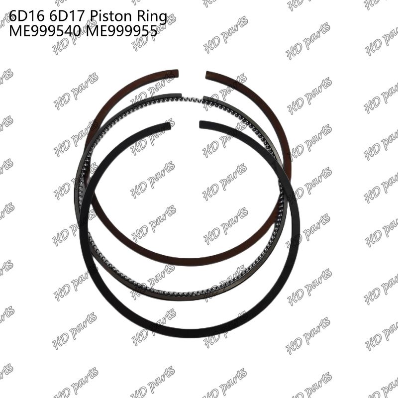 Anillo de pistón de soporte en línea 6D16 6D17 ME999540 ME999955 Adecuado para Mitsubishi Motor