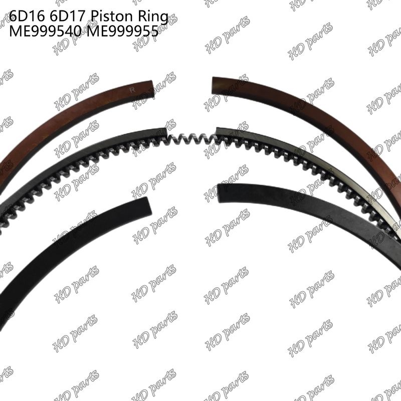Anillo de pistón de soporte en línea 6D16 6D17 ME999540 ME999955 Adecuado para Mitsubishi Motor