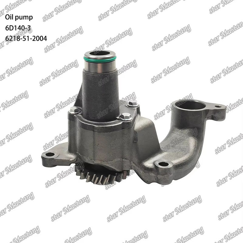 Bomba de aceite original 6D140-3 6218-51-2004 Adecuada para repuestos de motores Mitsubishi