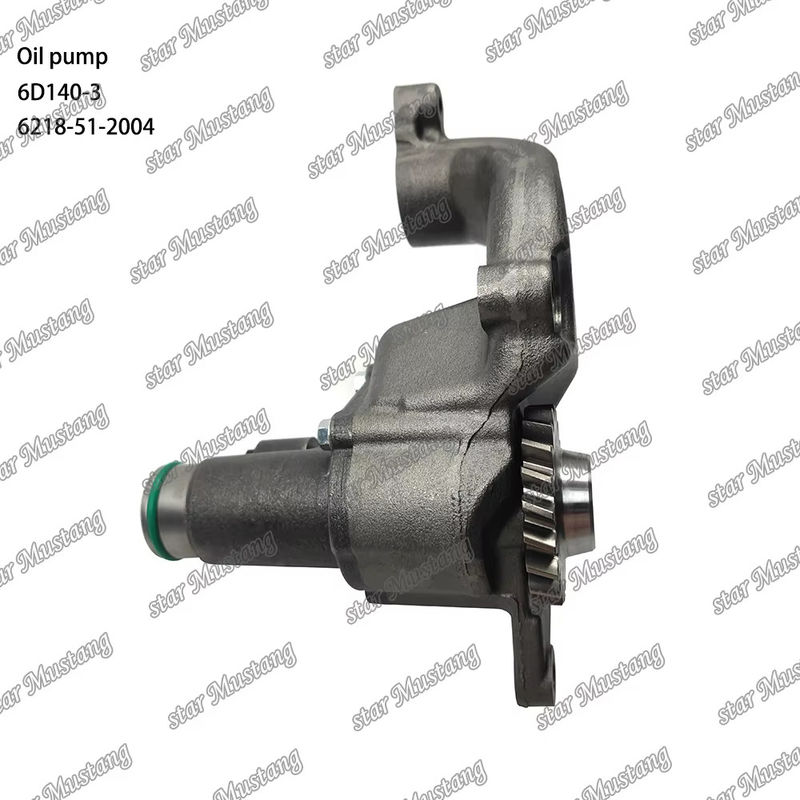 Bomba de aceite original 6D140-3 6218-51-2004 Adecuada para repuestos de motores Mitsubishi