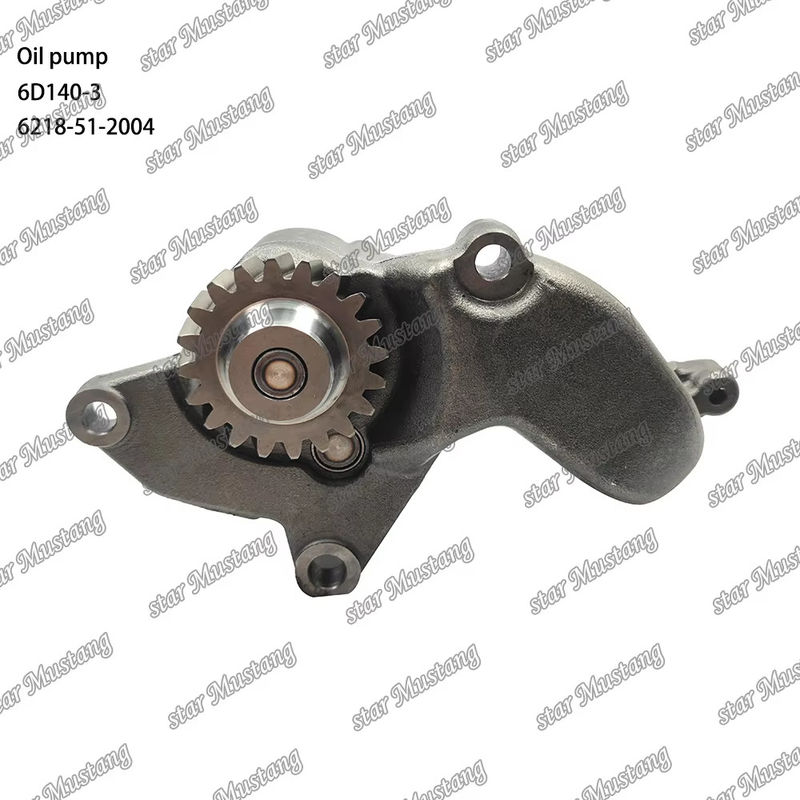 Bomba de aceite original 6D140-3 6218-51-2004 Adecuada para repuestos de motores Mitsubishi