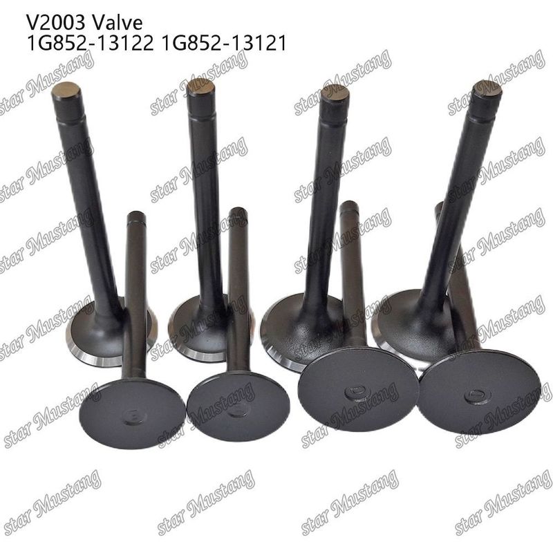 Válvula de estructura integral de motor diésel V2003 1G852-13122 1G852-13121 con soporte en línea después