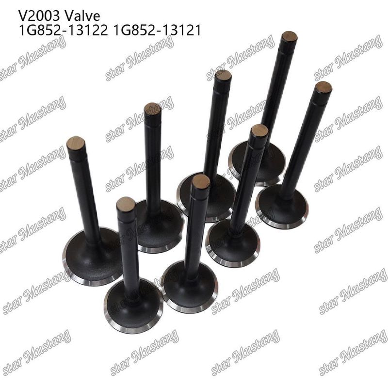 Válvula de estructura integral de motor diésel V2003 1G852-13122 1G852-13121 con soporte en línea después