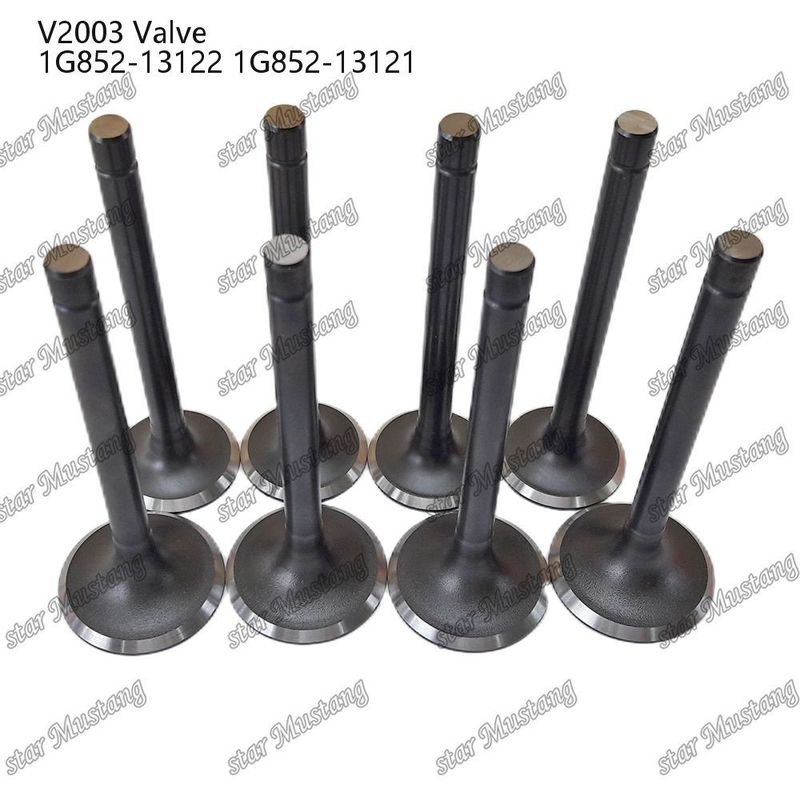 Válvula de estructura integral de motor diésel V2003 1G852-13122 1G852-13121 con soporte en línea después