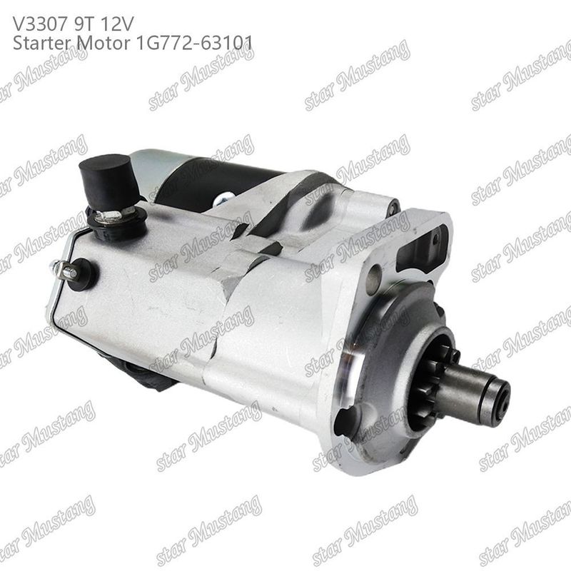 Motor de arranque V3307 9T 12V 1G772-63101 Adecuado para para las piezas del motor KUBOTA