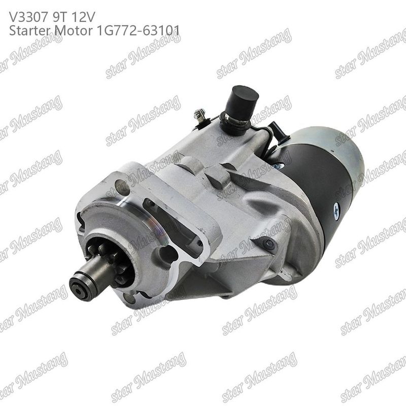 Motor de arranque V3307 9T 12V 1G772-63101 Adecuado para para las piezas del motor KUBOTA