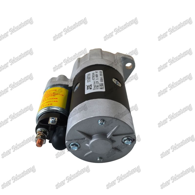 4TNE94 Motor de arranque de motor 12V 2.8KW 9T para las piezas de repuesto del motor YANMAR