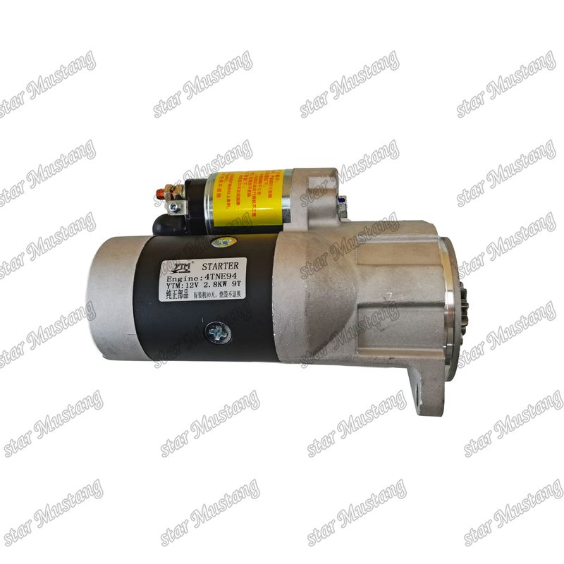 4TNE94 Motor de arranque de motor 12V 2.8KW 9T para las piezas de repuesto del motor YANMAR