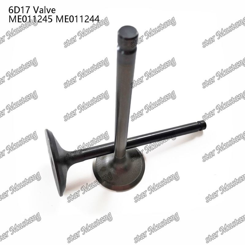 Válvula de estructura integral de stock original 6D17 24V ME011245 ME011244 Parte corta del motor diesel con soporte en línea