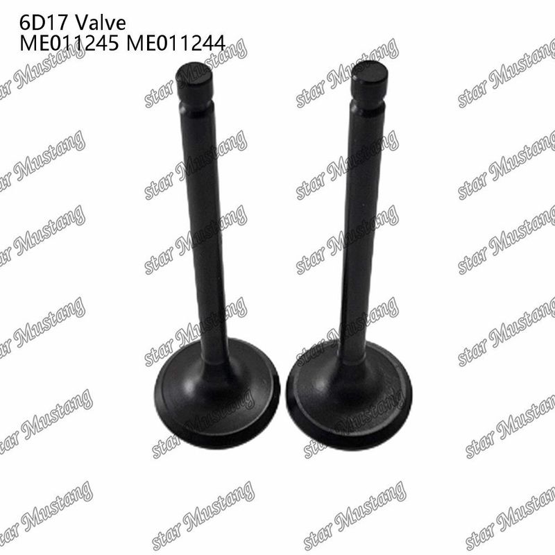 Válvula de estructura integral de stock original 6D17 24V ME011245 ME011244 Parte corta del motor diesel con soporte en línea