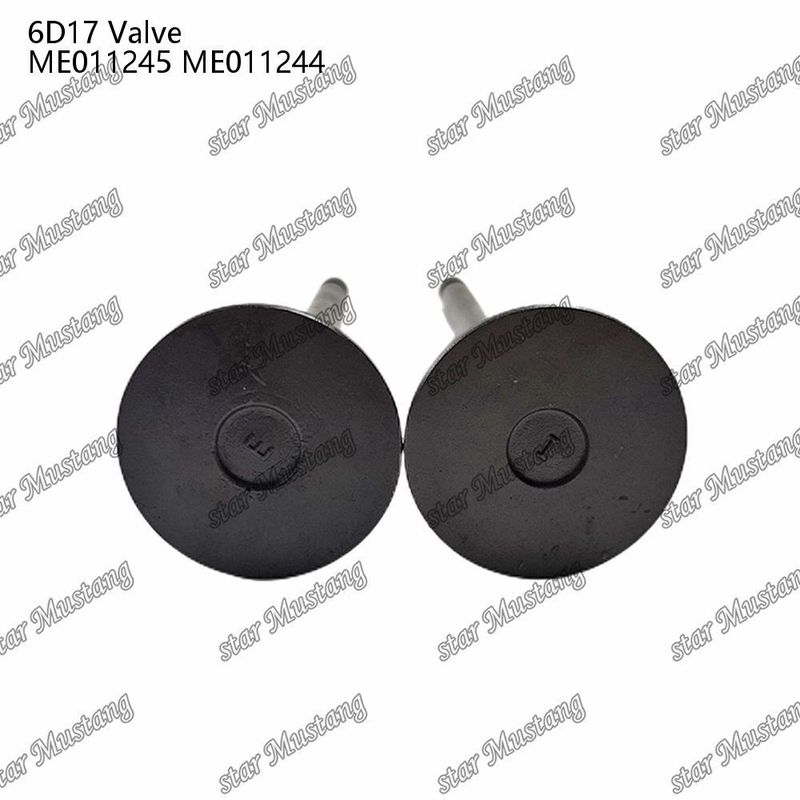Válvula de estructura integral de stock original 6D17 24V ME011245 ME011244 Parte corta del motor diesel con soporte en línea