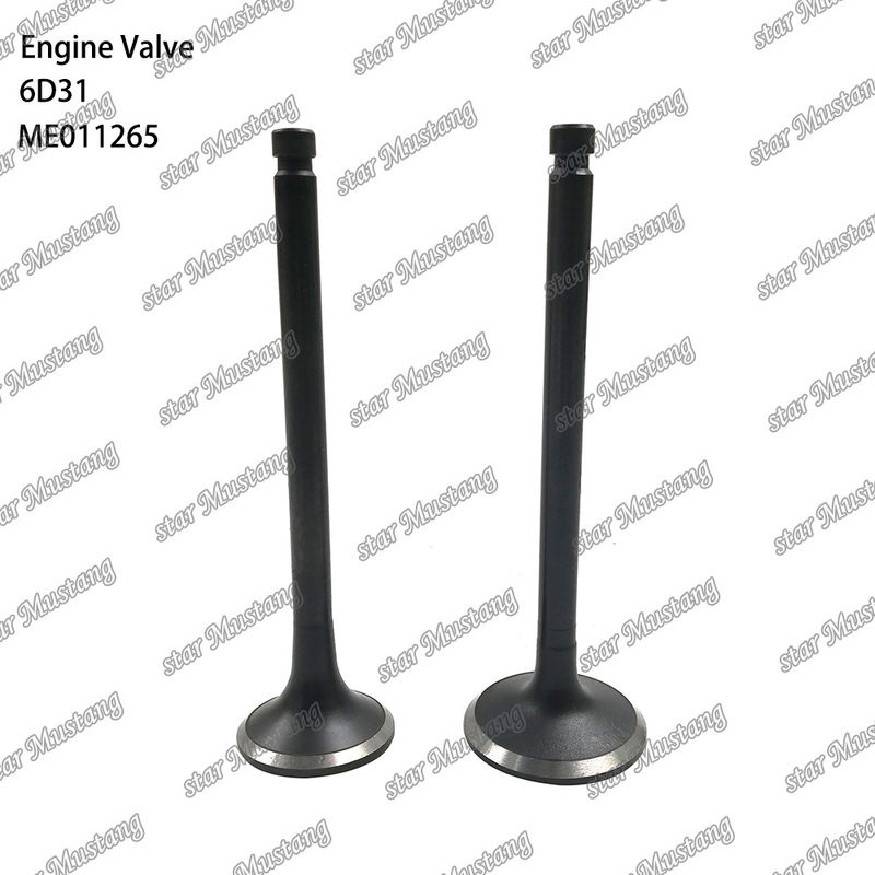 Válvula de estructura integral 6D31 ME011265 ME011266 Parte del motor diésel de stock original con soporte en línea después