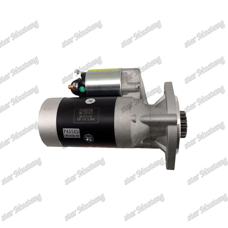 Motor de arranque del motor 12V 15T 2.8KW para las piezas de repuesto del motor YANMAR