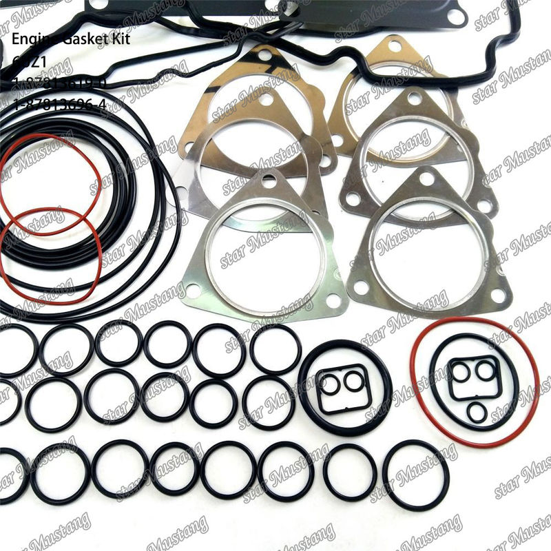 Kit completo de juntas 6UZ1 1-87813619-0 1-87813696-4 Adecuado para piezas de motores ISUZU