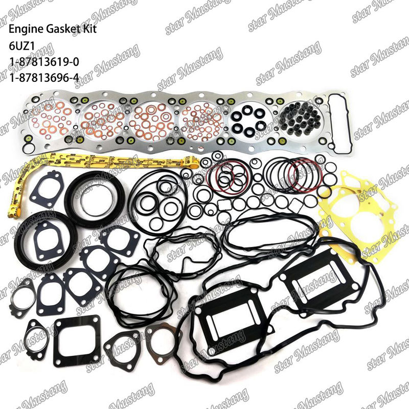 Kit de juntas completo 6UZ1 1-87813619-0 1-87813696-4 Adecuado para partes de motores Isuzu
