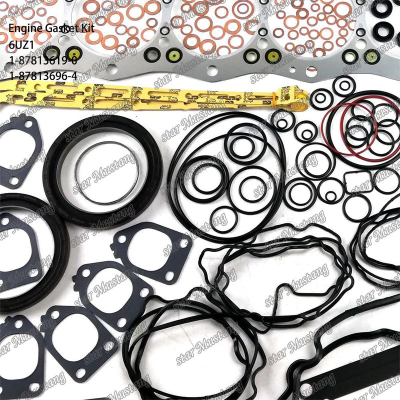 Kit de juntas completo 6UZ1 1-87813619-0 1-87813696-4 Adecuado para partes de motores Isuzu