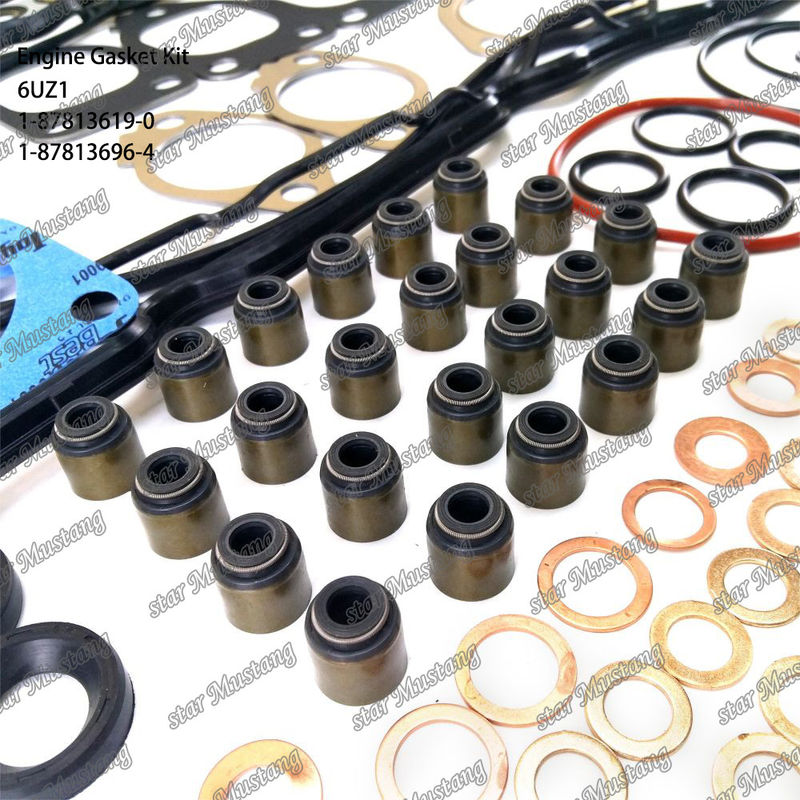 Kit de juntas completo 6UZ1 1-87813619-0 1-87813696-4 Adecuado para partes de motores Isuzu