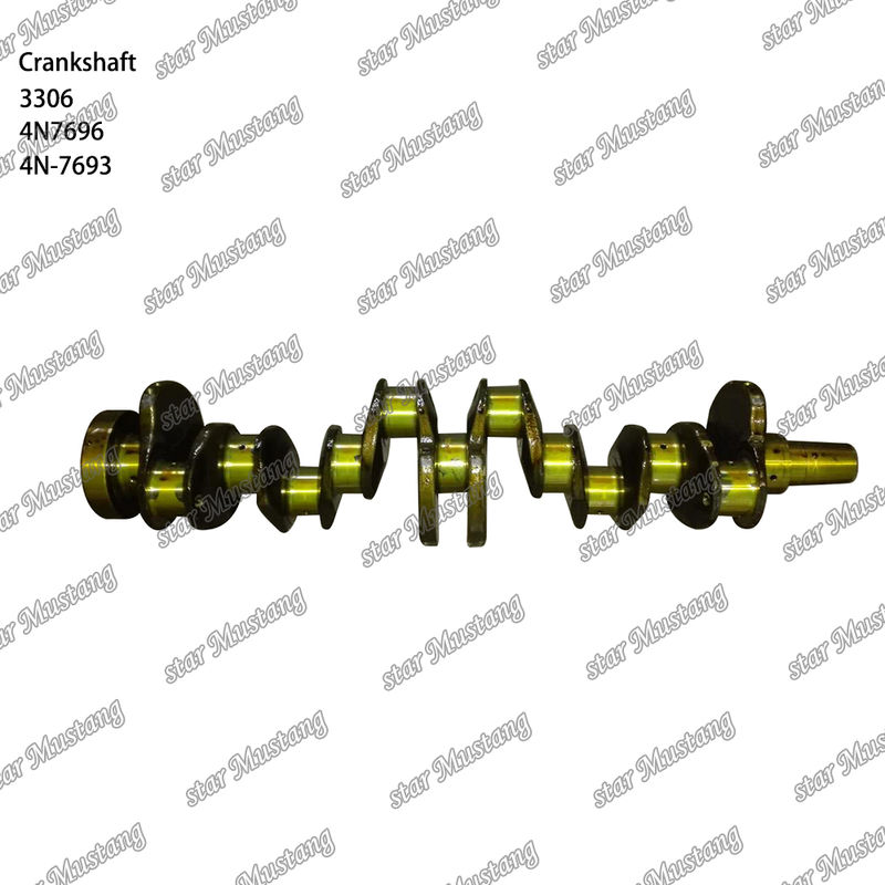 Acero Forjado 4N7696 4N-7693 Piezas de Motores Diésel CAT 3306 Excavadora Autobús Camión Cigüeñal