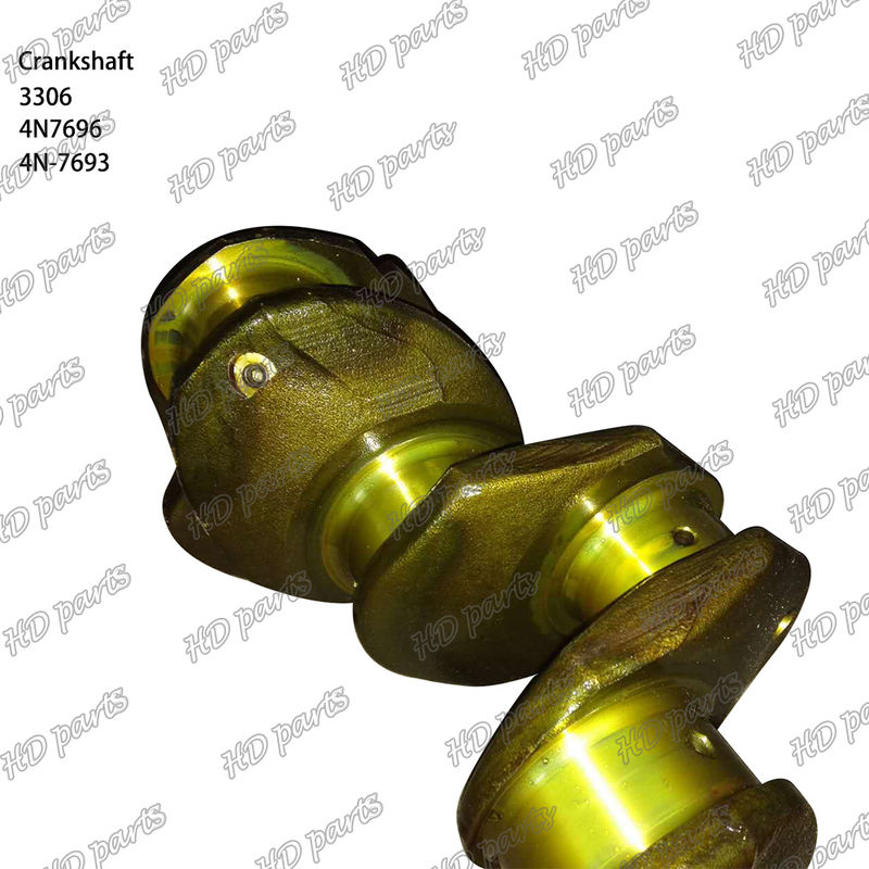 Acero Forjado 4N7696 4N-7693 Piezas de Motores Diésel CAT 3306 Excavadora Autobús Camión Cigüeñal