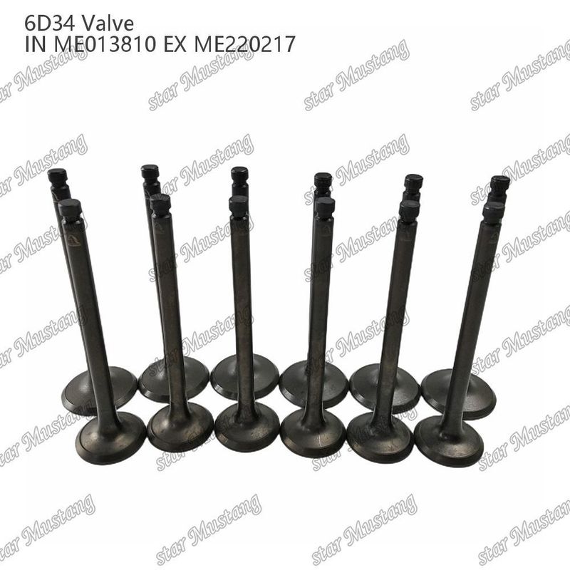 6D34 ME013810 ME220217 Parte del motor diesel en stock original con soporte en línea después