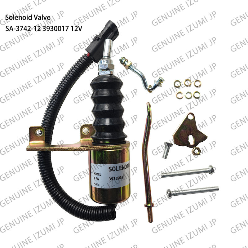 SA-3742-12 3932017 Válvula Solenoide de Cierre 12V para Piezas de Motor Diésel