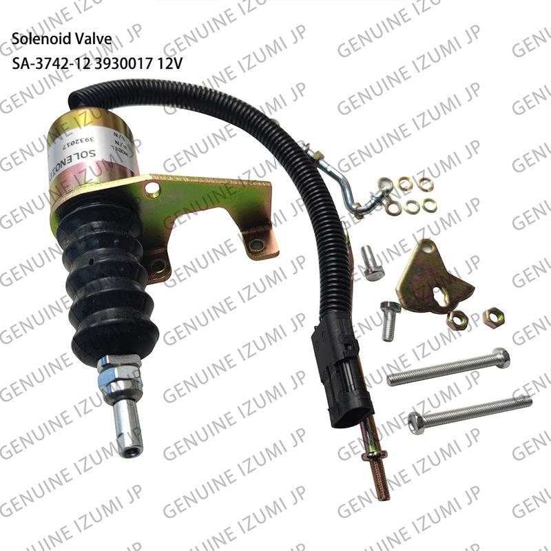 SA-3742-12 3932017 Válvula Solenoide de Cierre 12V para Piezas de Motor Diésel