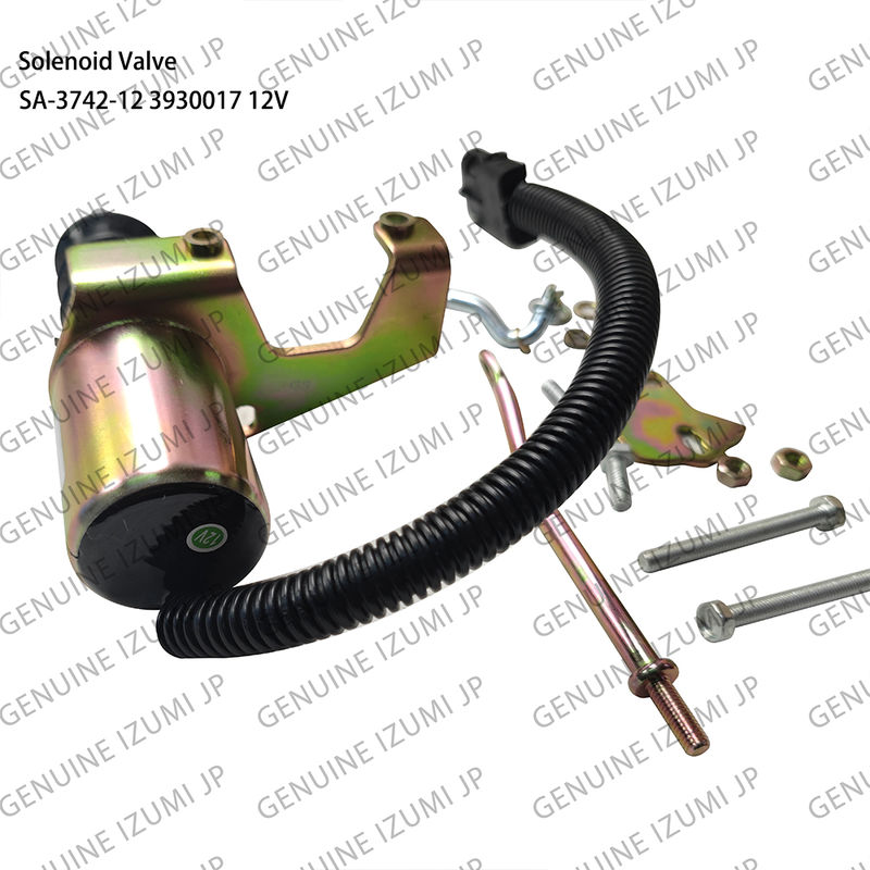 SA-3742-12 3932017 Válvula Solenoide de Cierre 12V para Piezas de Motor Diésel