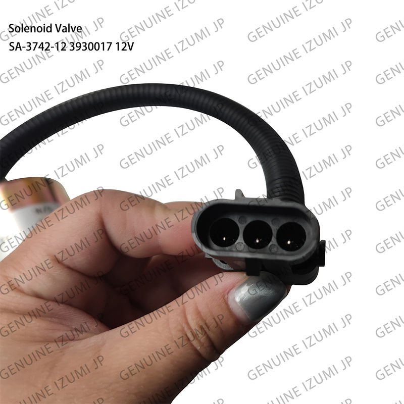 SA-3742-12 3932017 Válvula Solenoide de Cierre 12V para Piezas de Motor Diésel
