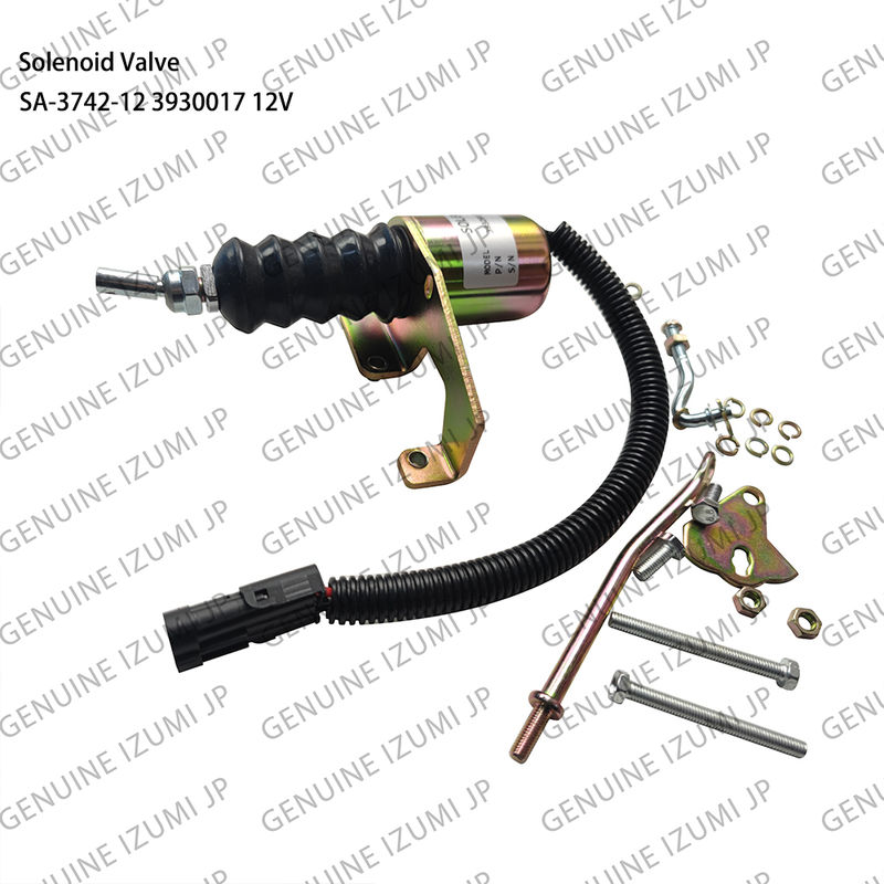SA-3742-12 3932017 Válvula Solenoide de Cierre 12V para Piezas de Motor Diésel