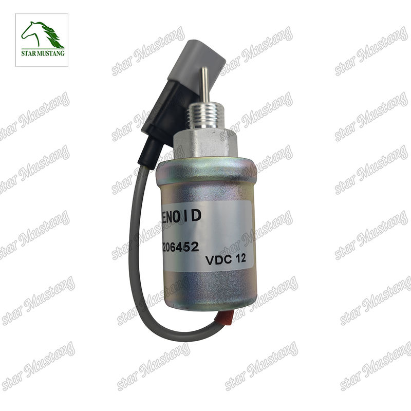 Solenoide de cierre de combustible 403D-15 U85206452 12V para piezas de motor Perkins Caterpillar