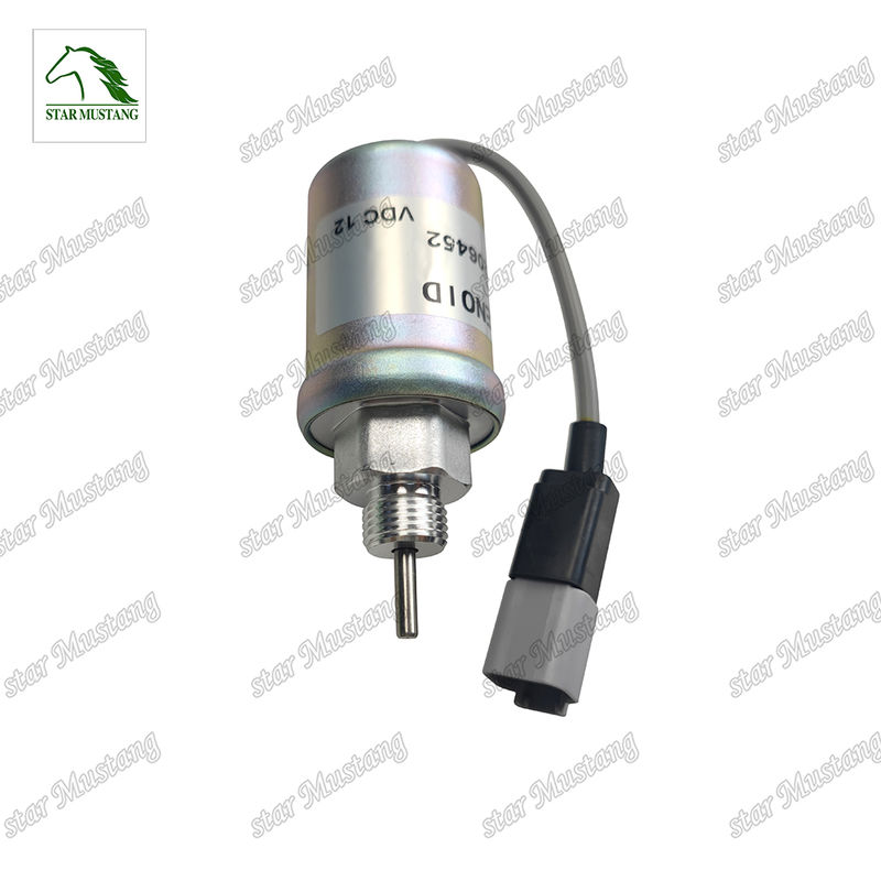 Solenoide de cierre de combustible 403D-15 U85206452 12V para piezas de motor Perkins Caterpillar