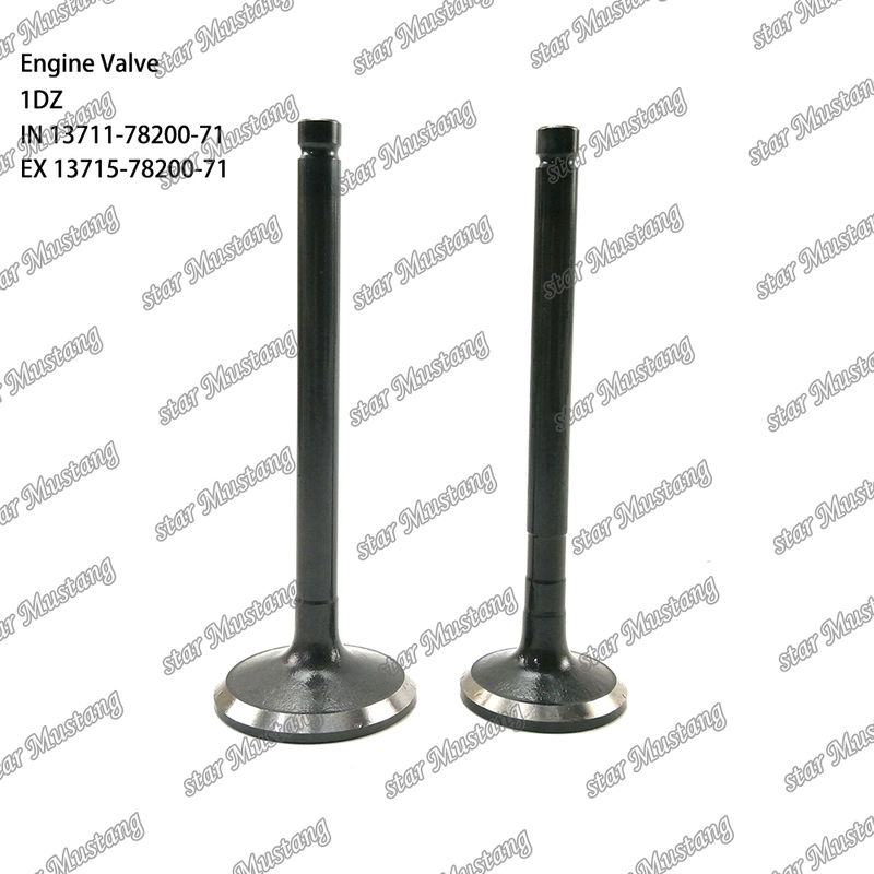 Válvula de estructura integral 1DZ 13711-78200-7113715-78200-71 Pieza de motor diésel Stock original con soporte en línea posterior