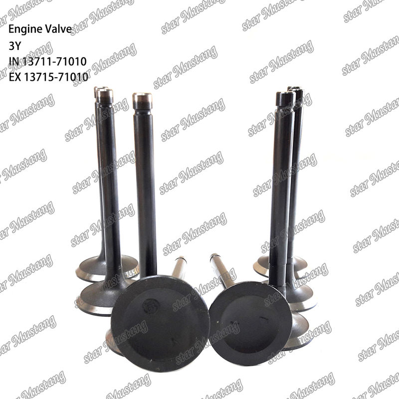 Válvula de estructura integral 3Y 13711-71010 13715-71010 Diesel Motor Parte de stock original con soporte en línea Después