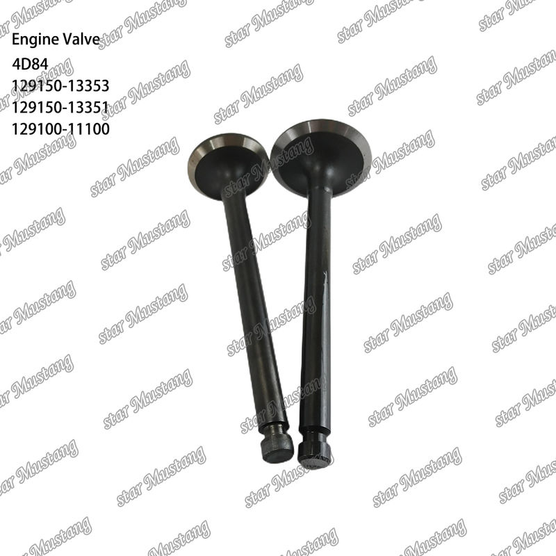 Válvula de estructura integral 4D84 129150-13353 129150-13351 129100-11100 Pieza de motor diésel Stock original con soporte en línea posterior