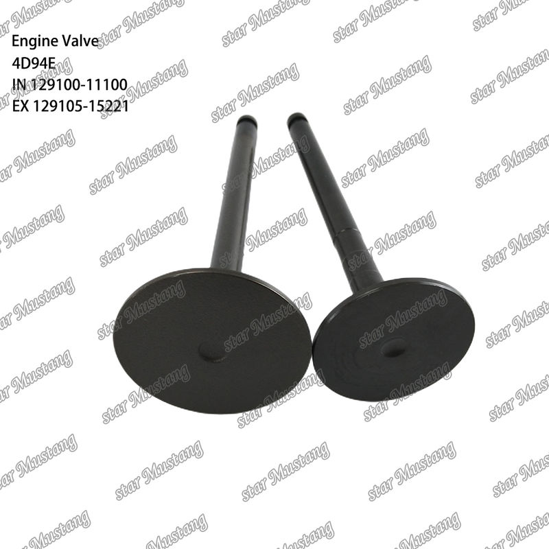Válvula de estructura integral 4D94E 129100-11100 129105-15221 Pieza de motor diésel Stock original con soporte en línea posterior