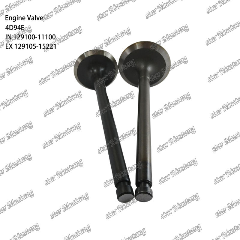 Válvula de estructura integral 4D94E 129100-11100 129105-15221 Pieza de motor diésel Stock original con soporte en línea posterior