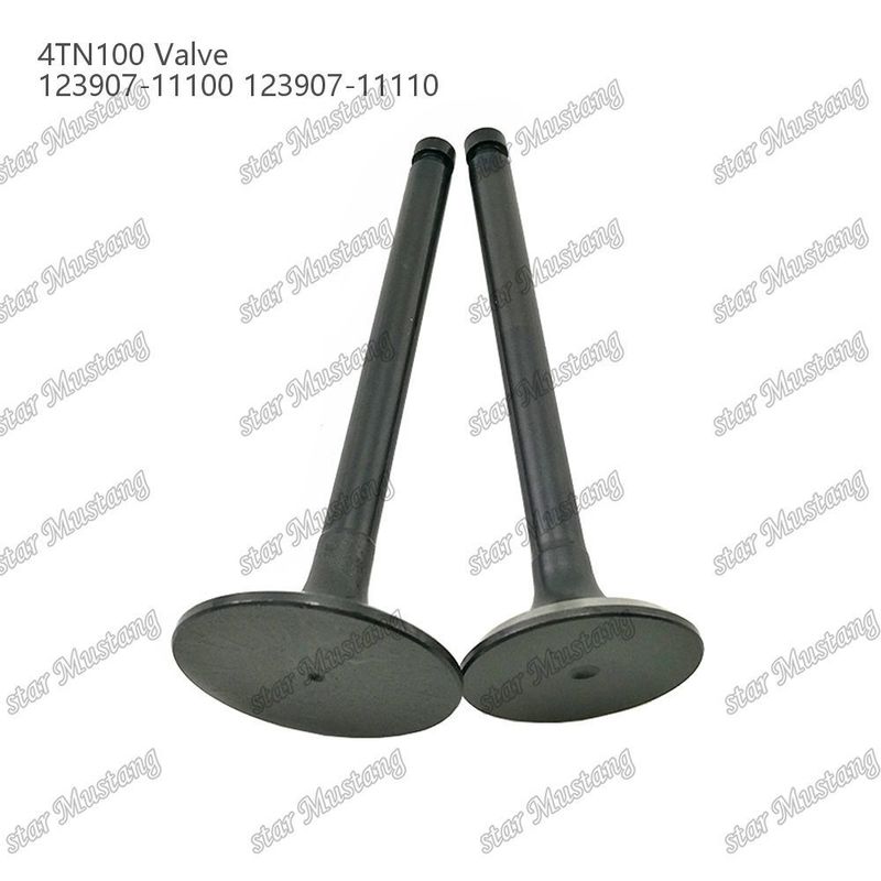 Válvula de estructura integral 4TN100 123907-11100 123907-11110 Diesel Motor Parte de stock original con soporte en línea Después