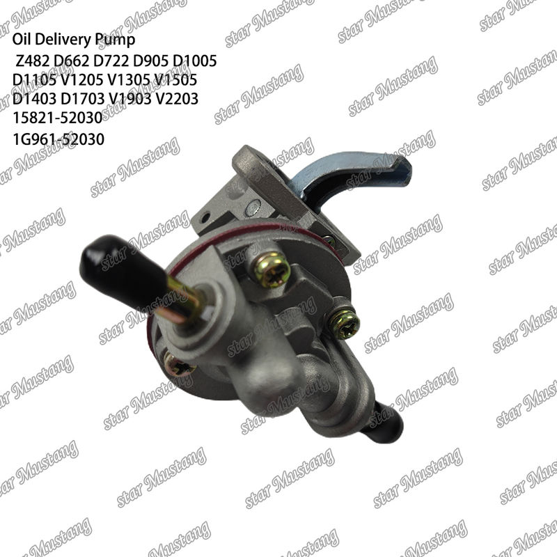 Fuel feed Z482 D662 D722 D905 D1005 D1105 V1205 V1305 15821-52030 1G961-52030 Adecuado para las piezas del motor de kubota