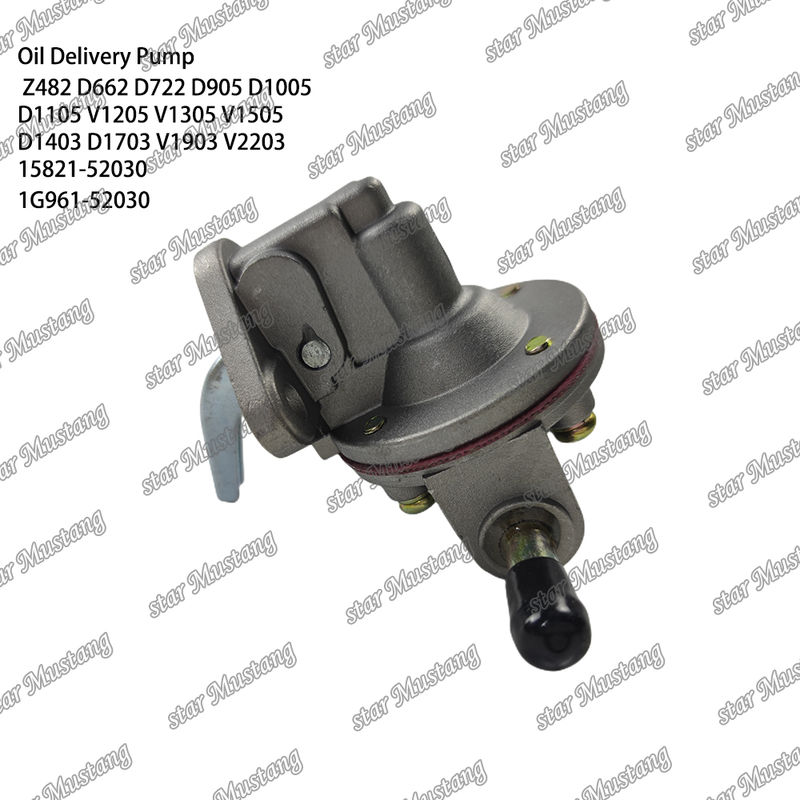 Fuel feed Z482 D662 D722 D905 D1005 D1105 V1205 V1305 15821-52030 1G961-52030 Adecuado para las piezas del motor de kubota