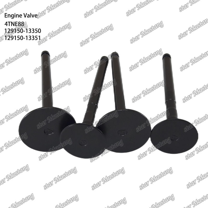 Válvula de estructura integral 4TNE88 129150-13350 129150-13351 Pieza de motor diésel Stock original con soporte en línea