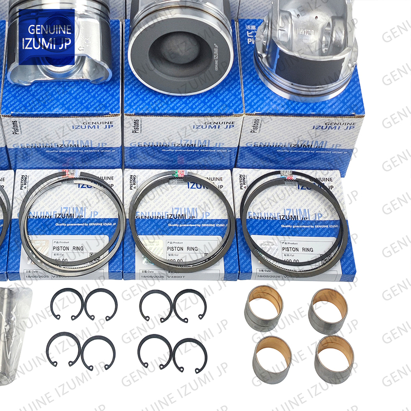 Kit de camisa de cilindro V3800T pistón 1J508-21110 para piezas de reparación de motor diésel Kubota